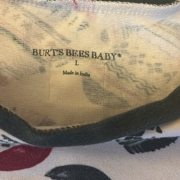 Burt’s Bees Mitten Women’s Holiday Pajama Top - Size Large - Picture 3 of 10